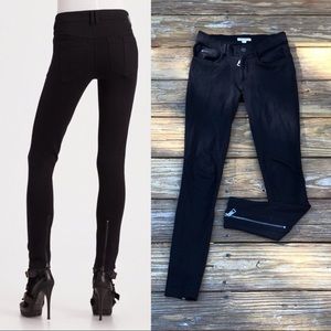 Burberry Brit Stretch Skinny Jeans Ankle Zipper Size XS